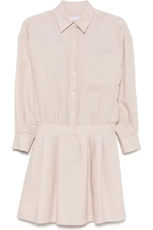Manuel Ritz Linen mini shirt dress