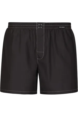 Dolce & Gabbana Logo-patch cotton boxers shorts