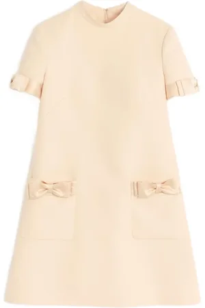 VALENTINO GARAVANI Crepe Couture minidress