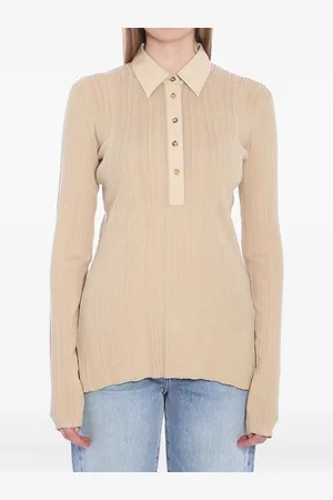 Totême Knitted polo shirt
