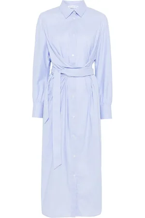Manuel Ritz Striped maxi shirt dress