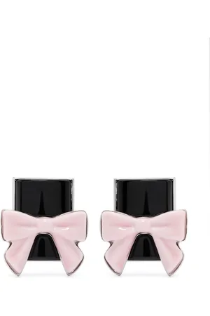 Shushu/Tong Ceramic bowknot earrings
