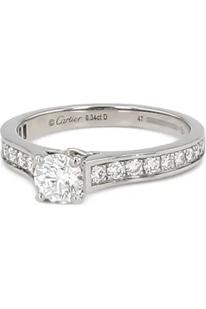 Cartier Pre-owned platinum Solitaire 1895 diamond ring