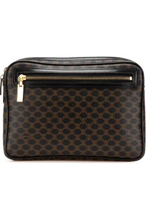 Céline 2000 Macadam Coated Canvas clutch bag