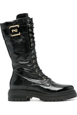 Nero Giardini Manila patent leather boots