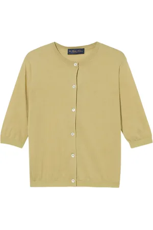 Brooks Brothers Half-length sleeve cardigan