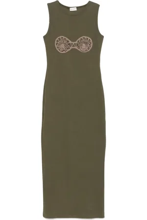 MAGDA BUTRYM Ribbed midi dress