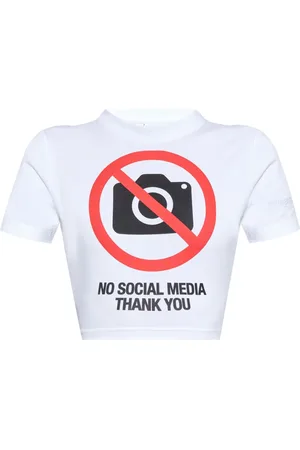 Vetements No Social Media T-shirt