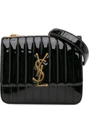 Saint Laurent 2018 Large Patent Vicky crossbody bag