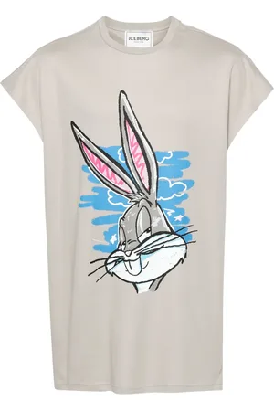 Iceberg Cartoon-print cotton T-shirt