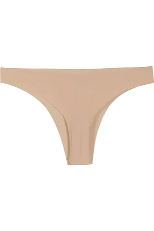 La Perla Logo print elasticated thong
