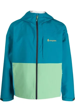 COTOPAXI Colour-block zip-up hooded jacket