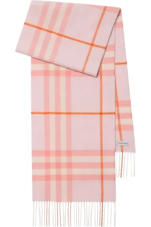 Burberry Checked cashmere scarf