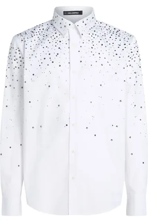 Karl Lagerfeld Rhinestone-embellished shirt
