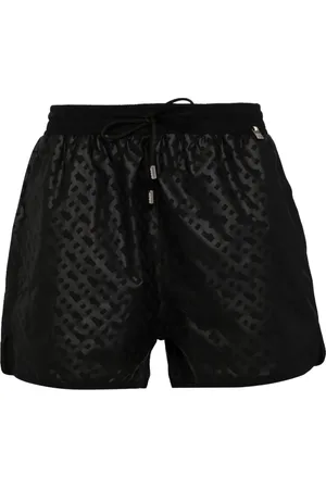 HUGO BOSS Logo print swim shorts