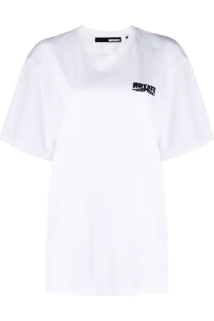 ROTATE Enzyme logo-embroidered T-shirt