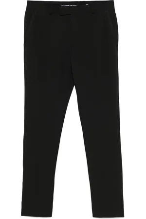 Karl Lagerfeld Logo-patch trousers