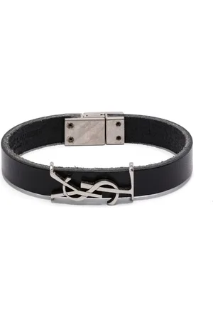Saint Laurent Cassandre-plaque bracelet