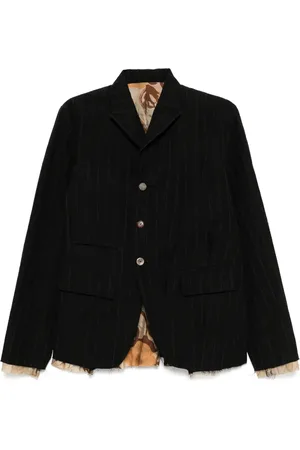 CHIAHUNG SU Striped jacket