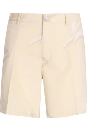 HUGO BOSS Pressed-crease shorts