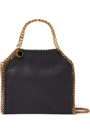 Stella McCartney Mini Falabella logo-engraved tote bag