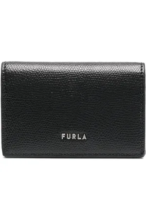Furla Logo-lettering leather wallet