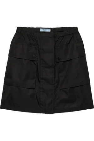Prada Elasticated-waist mini skirt