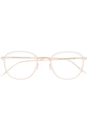 MYKITA Polished-effect square-frame glasses