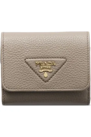 Prada Small triangle-logo wallet
