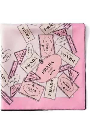 Prada Printed twill scarf