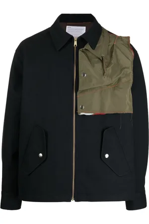 Kolor Layered panelled shirt jacket