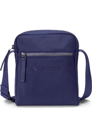 Ralph Lauren Embossed-logo shoulder bag