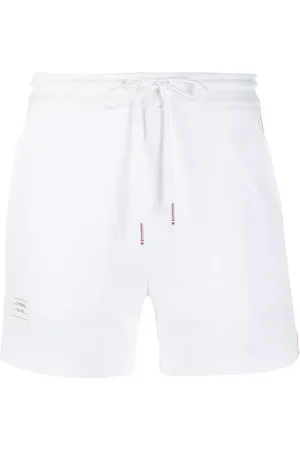 Thom Browne Rwb Stripe Piqué Shorts