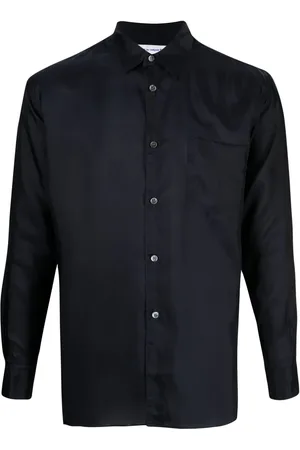 Comme des Garçons Pointed collar long-sleeved shirt
