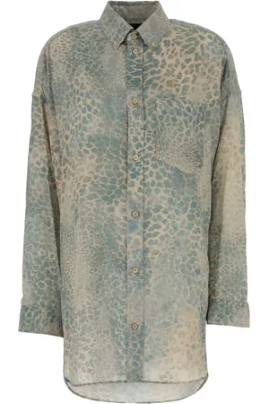 Balenciaga Leo bleached oversized shirt