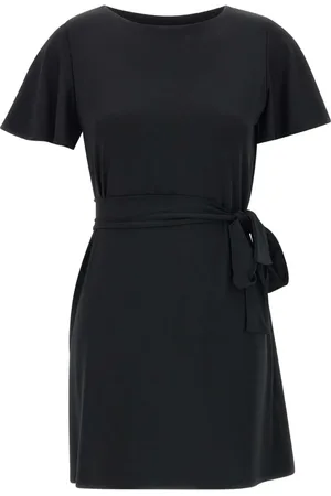Kaos Crepe-texture dress