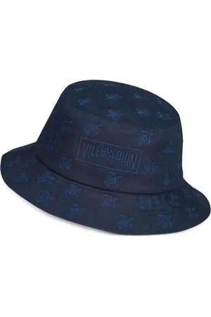 Vilebrequin Embroidered-logo cotton bucket hat