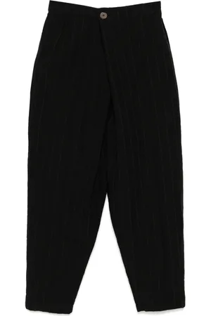 CHIAHUNG SU Striped trousers
