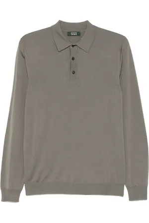 ZANONE Knitted polo shirt