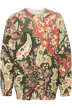 Etro Paisley-jacquard sweater