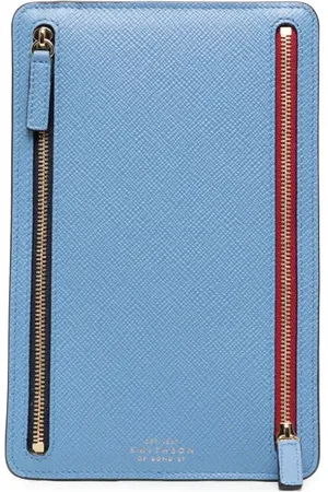 SMYTHSON Panama leather currency case