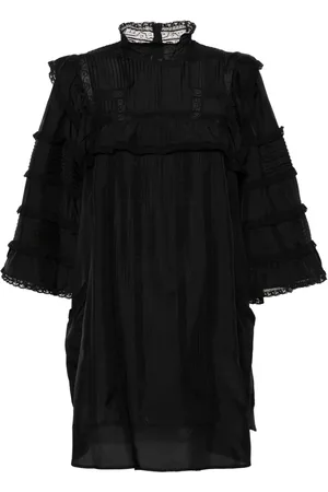 Isabel Marant Zakae pintuck silk dress