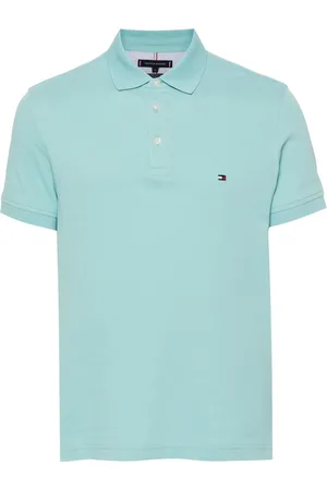 Tommy Hilfiger Embroidered-logo piqué polo shirt