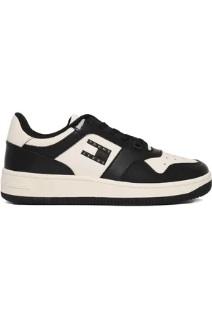 Tommy Hilfiger Patent-leather panelled sneakers