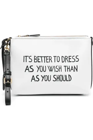 Moschino Logo-print clutch bag