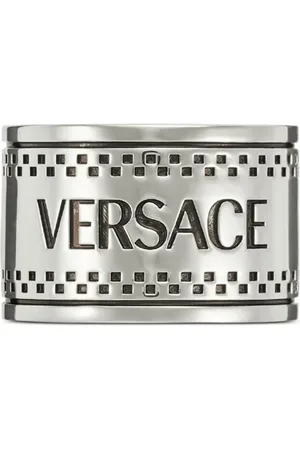 VERSACE 90s Vintage Logo ring