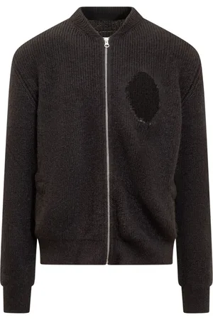 Maison Margiela Distressed-detail knit cardigan