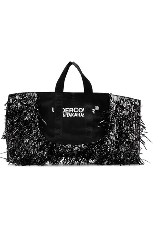 UNDERCOVER Logo print tote bag