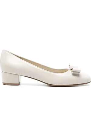 Salvatore Ferragamo 35mm Vara bow pumps