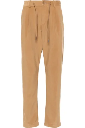 HERNO Logo-plaque trousers